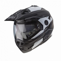 Caberg Мотошлем Tourmax Marathon, Черный Матовый/Белый Матовый/Антрацит в Москве