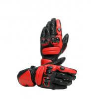 Dainese Перчатки кожаные Impeto Black/Lava-Red в Москве
