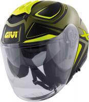 Givi Мотошлем Planet Hyper X22 (HPS X22) серо-черно-желтый в Москве