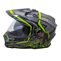 AIM Шлем кросс/эндуро JK802S Yellow/Grey/Black в Москве