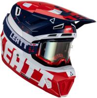 Leatt Шлем кроссовый Kit Moto 7.5 V23 Royal в Москве