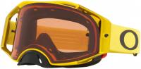 Oakley Очки AirBrake Moto Prizm lens Желтый/Черный/Бронзовый в Москве