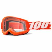 100% Очки Strata 2 Youth Goggle Orange/Clear Lens в Москве