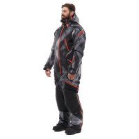 Dragonfly Комбинезон снегоходный Extreme Man Camo - Grey Утепленный в Москве