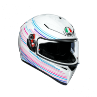 AGV Шлем интеграл  K-3 SV MULTI Sakura Pearl White/Purple в Москве