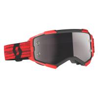 SCOTT Очки кроссовые Fury dark red silver chrome works в Москве