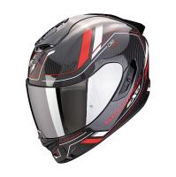 Scorpion Exo Мотошлем Exo-1400 Evo II Carbon Air Mirage Карбон/Красный/Белый в Москве