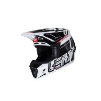 Leatt Шлем кроссовый Moto 7.5 Helmet Kit Black/White V24 в Москве