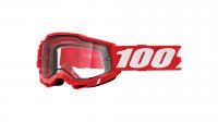 100% Очки Accuri 2 Enduro Goggle Dual Lens Neon/Red/Clear в Москве
