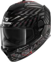 Shark Шлем Spartan Gt E-Brake BCL. MICR Mat Black/Grey/Red в Москве
