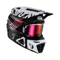 Leatt Мотошлем кроссовый Moto 9.5 Carbon Helmet Kit V24 White в Москве