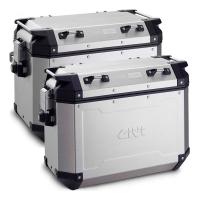 Givi Комплект боковых кофров алюминиевых Monokey Trekker Outback 37л и 48л в Москве