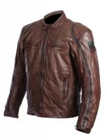 Sweep Мотокуртка Roadster кожаная brown/black в Москве