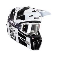 Leatt Шлем кроссовый Moto 3.5 Helmet Kit 2024 Black/White в Москве