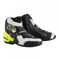 Alpinestars Мотоботы SMX 1 R Черно-бело-желтый в Москве