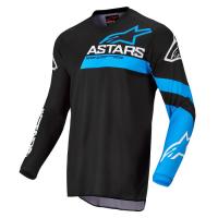 Alpinestars Джерси 2022 Fluid Chaser Jersey Черно-Голубой в Москве
