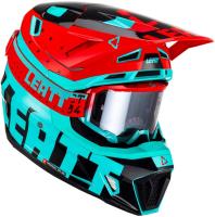 Leatt Шлем кроссовый Kit Moto 7.5 V23 Fuel в Москве