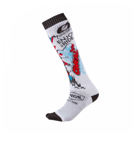 Oneal Носки Pro Mx Sock Villian Белые в Москве