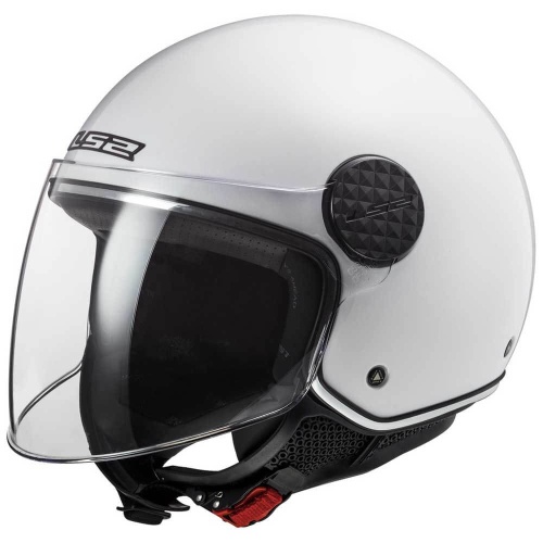 LS2 Мотошлем OF558 Sphere Lux Solid белый в Москве