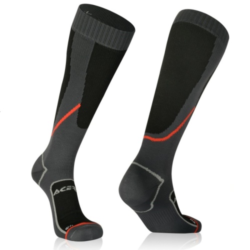 Acerbis Гольфы кроссовые No-Wet Black/Grey в Москве