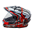 AIM Шлем кросс/эндуро JK802S Red/Grey/Black в Москве