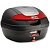 Givi Кофр пластиковый Monolock 34 л. Черный/Красный в Москве