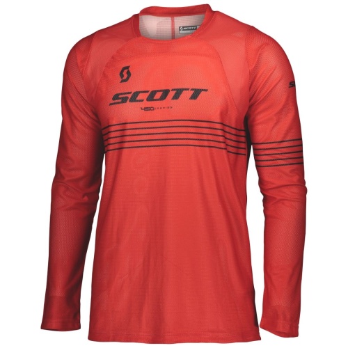 SCOTT Джерси 450 Angled Light red/black в Москве