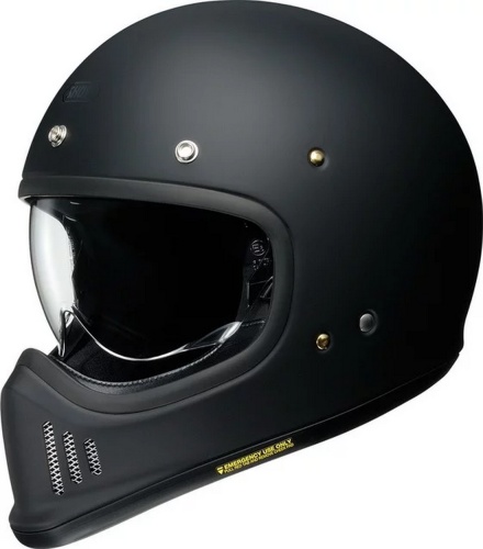 Shoei Мотошлем EX-Zero Plain Черный в Москве