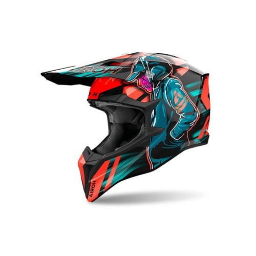 Airoh Шлем Wraaap Cyber Orange Glossy в Москве