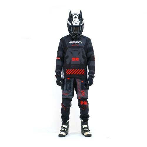Grom Штаны кроссовые Нехороший Grey в Москве