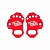 Acerbis Защита ладони Underglove Palmino Protector Red в Москве