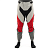 Dragonfly Брюки Эндуро Freeride Grey-Red 2022 (Короткие) в Москве