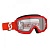 Scott Очки кроссовые Primal clear red/white clear works в Москве