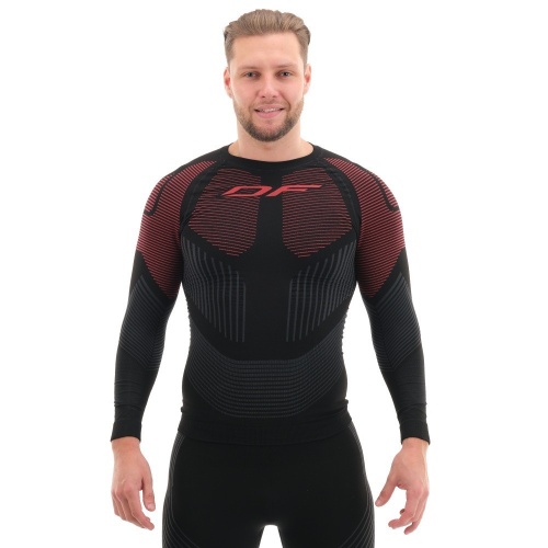 Dragonfly Термофутболка 3DThermo Red с длинным рукавом в Москве