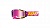 100% Очки Racecraft 2 Goggle Mission/Mirror/Pink Lens в Москве
