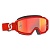 Scott очки кроссовые Primal red/white orange chrome works в Москве