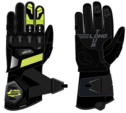 Sweep Перчатки Gladius waterproof black/yellow в Москве