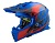 LS2 Мотошлем MX437 Fast Alpha Синий Матовый в Москве