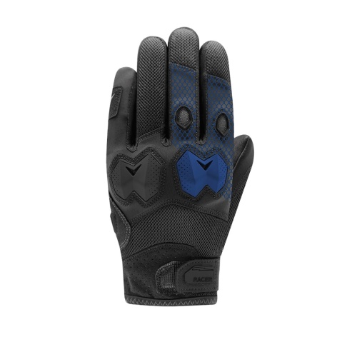 Racer Перчатки Blocks Black/Blue в Москве