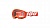 100% Очки подростковые Strata 2 Goggle Orange/Clear Lens в Москве
