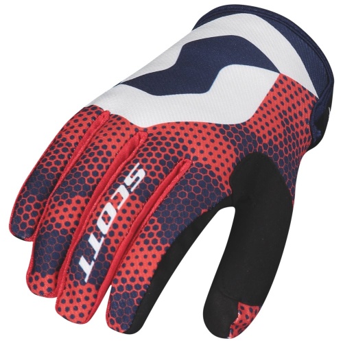 Scott Перчатки 350 Fury blue/red в Москве
