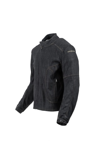Hyperlook Мотокуртка джинсовая Lion denim Синий в Москве