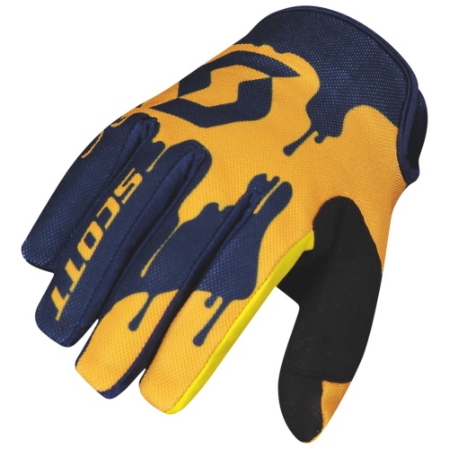 Scott Перчатки 250 Swap blue/yellow в Москве