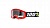 100% Очки детские Strata Mini Goggle Red/Clear Lens в Москве