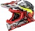 LS2 Шлем MX437 Fast Crusher Черно-красный в Москве