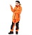 Dragonfly Дождевой комплект Evo For Teen Orange (куртка,штаны) в Москве