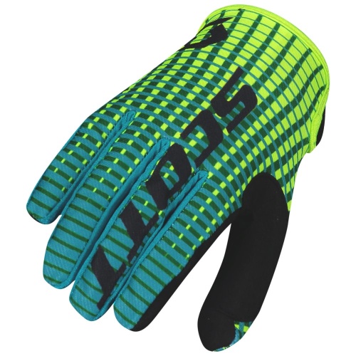 Scott Перчатки 350 Fury green/yellow в Москве