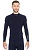 Brubeck Футболка мужская дл.рукав Wool Merino 78% Темно-Синий в Москве