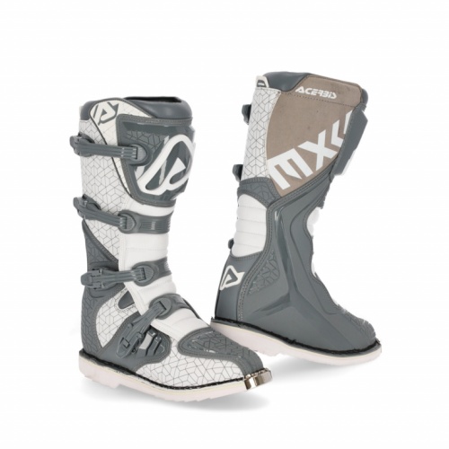 Acerbis Мотоботы кроссовые E-Team Grey/White в Москве